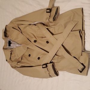 Banana Republic Limonta tan trenchcoat, size Small